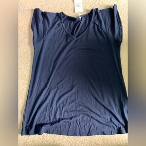 Navy Blue Women's Top